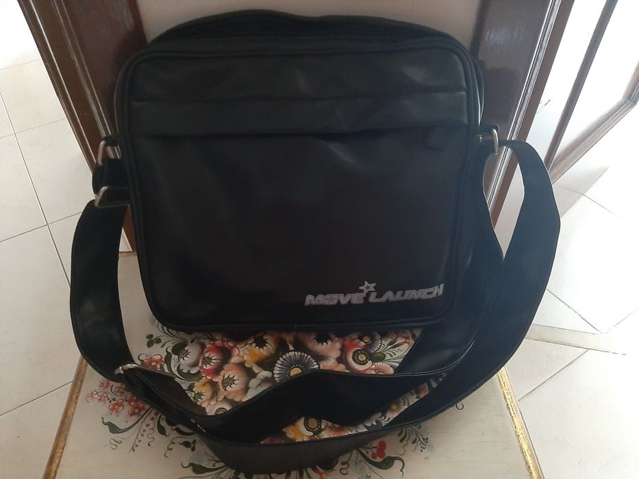 Vintage synthetic leather bag