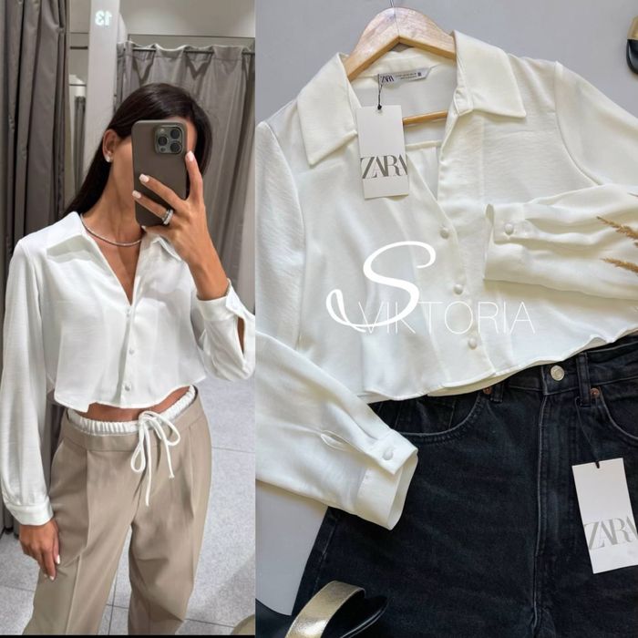 Блуза сорочка Zara