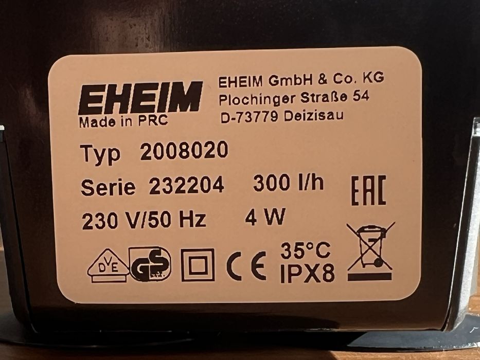 Eheim PickUp 60 - Filtro internal