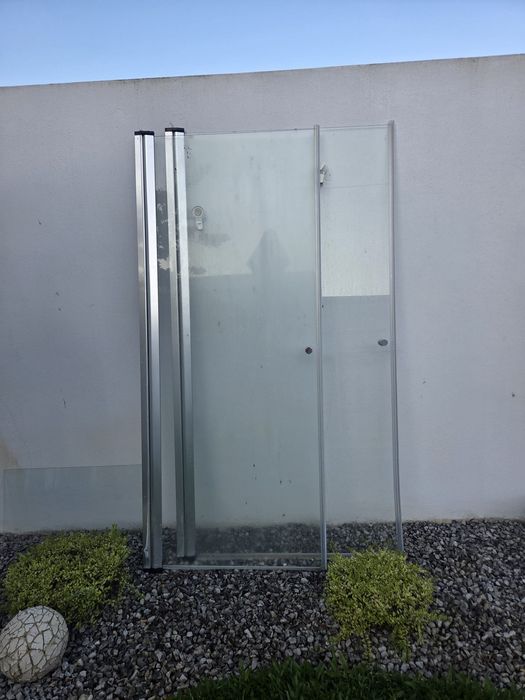 Portas de vidros para box de casa de banho e de prateleira