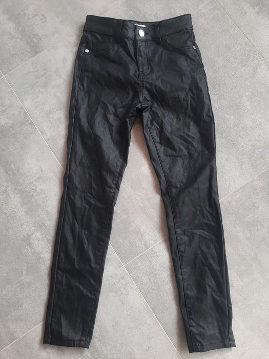 Spodnie woskowane dla dziewczynki 146cm