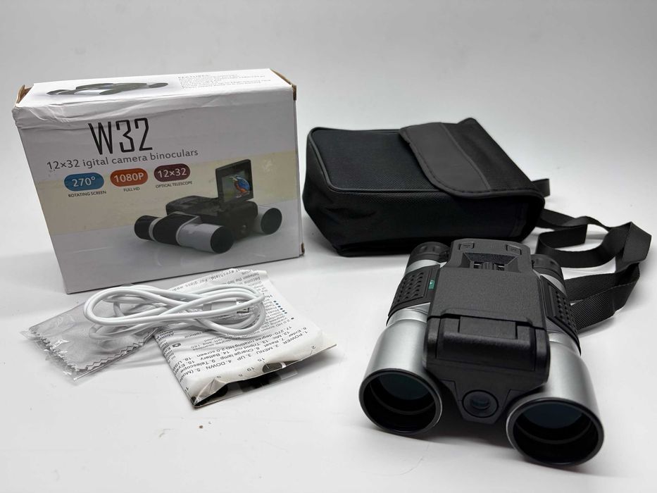 Cyfrowa Lornetka W32 FULLHD 1080p 12x32 KAMERA LCD 2.0