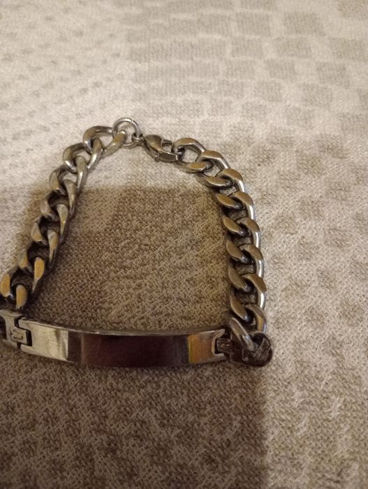 Metalowa brazoletka 19 cm