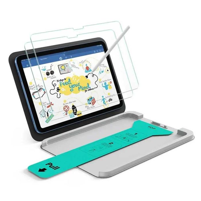 Защитное стекло ESR UltraFit Classic Paper-Feel Tempered Glass 2-pack для iPad 10/11 (2022/2025) Clear