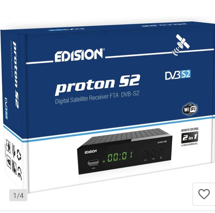 TUNER DVB-S, DVB-S2 EDIson proton s2