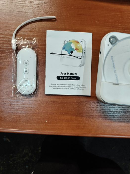 Nowy przenośny odtwarzacz DVD KC 818 cd player