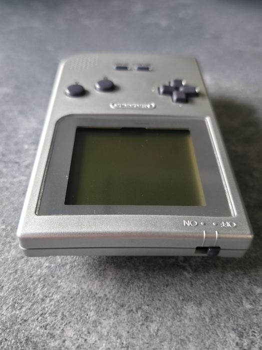 Konsola Game Boy Pocket Silver Oryginalny Stan Kolekcjonerski MGB-001