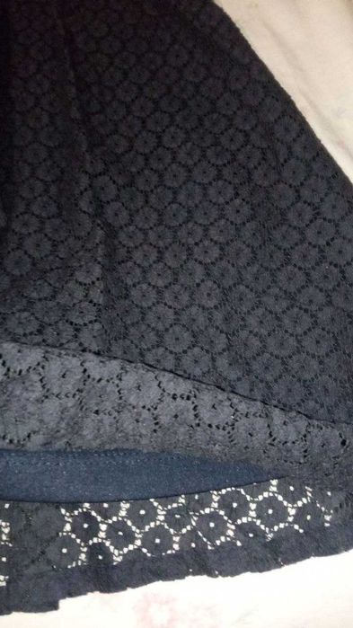 Нарядний костюм двойка  платье и пиджак накидка жакет Only темно-синее