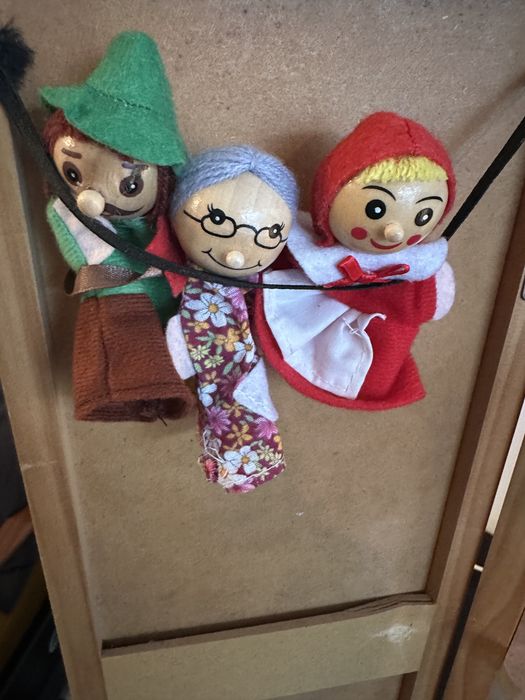 Teatro para crianças com fantoches