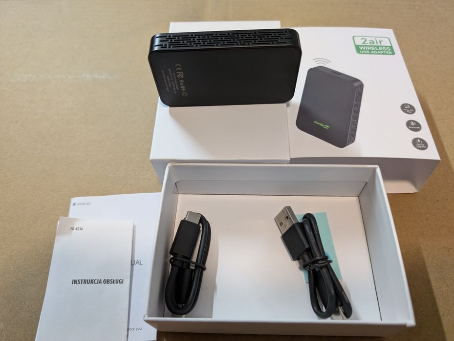 Carlink 5.0 adapter Android auto / Apple car play bezprzewodowy