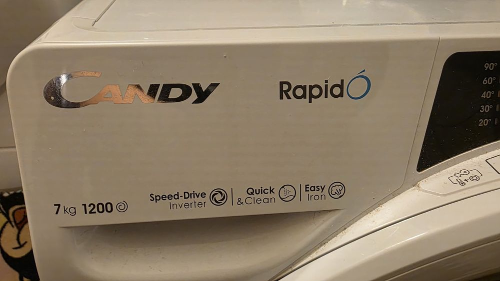 Okazja -Pralka CANDY SLIM jak nowa 7kg WIFI speed drive, cichutka, eas