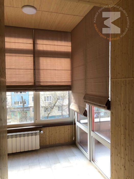 Рулонные шторы. Тканевые ролеты. Жалюзи день ночь — замер и установка