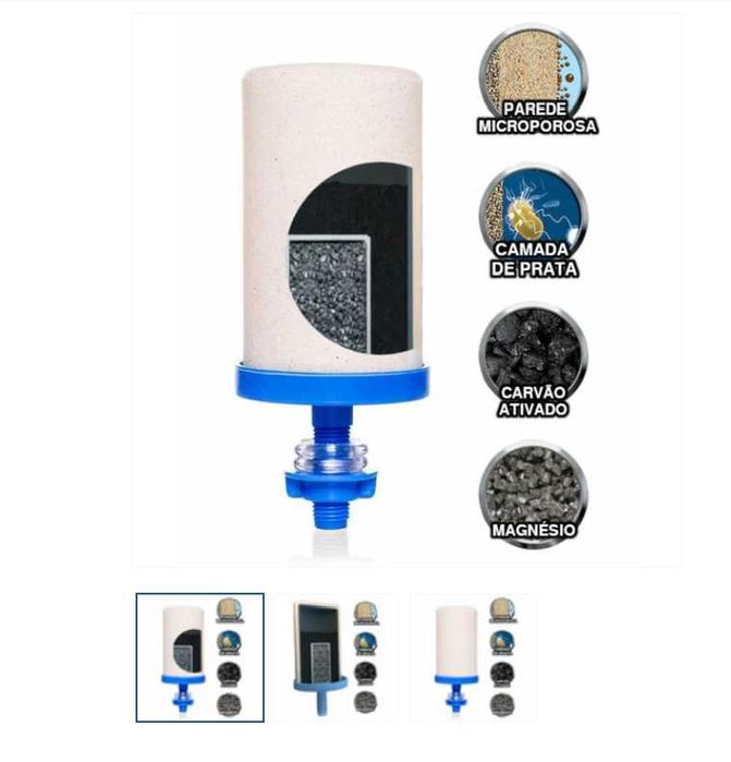 Vela para filtro barro