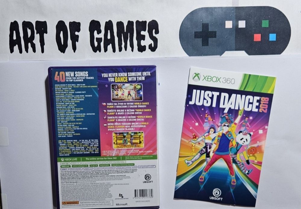 Gra Just Dance 2018 Xbox 360 Kinect Ruchowa Taneczna