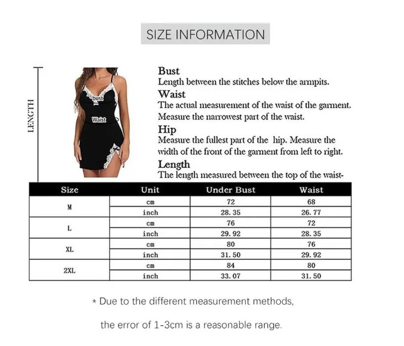 Seksowna koszula nocna koronkowa jedwab satyna dekolt czerwony roz M