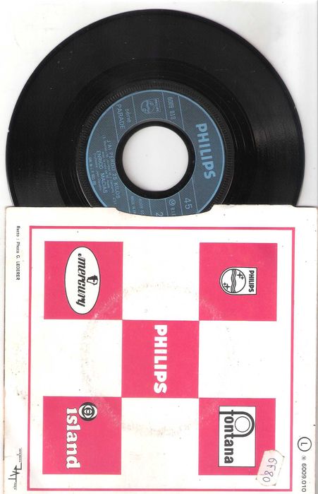 Vinil: Enrico Macias ‎– Dix Ans Déjà / J'Ai Perdu 25 Kilos