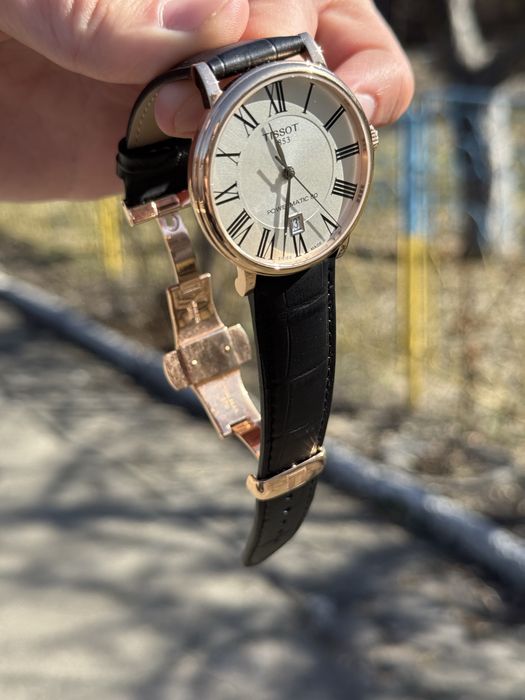 Годинник механічний з автопідзавдом Tiisot Carson, 2 ремінці і браслет