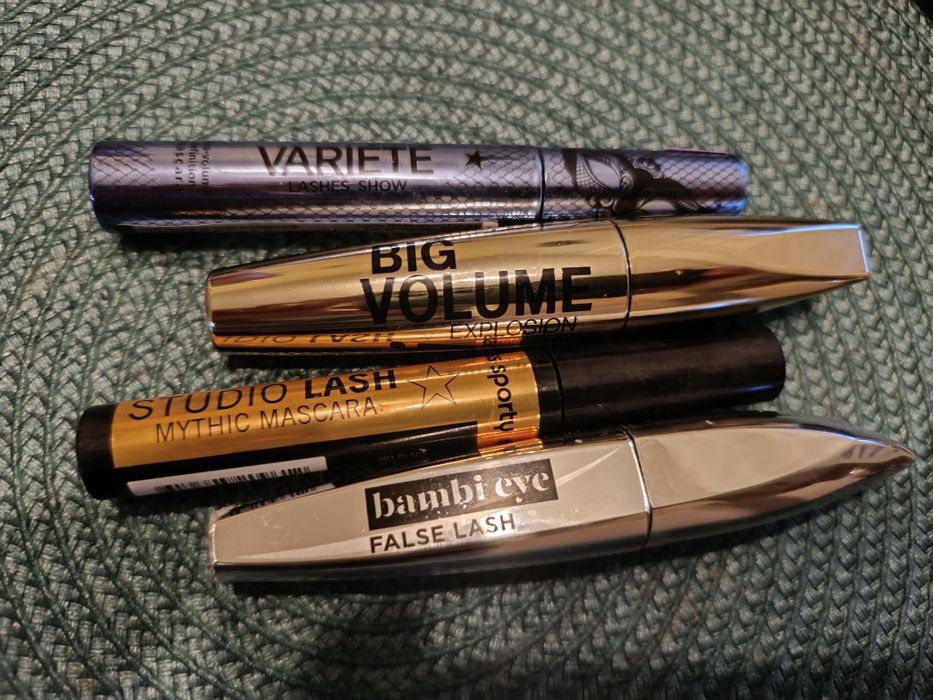 Tusze do rzęs, Loreal, Eveline czarne okazja