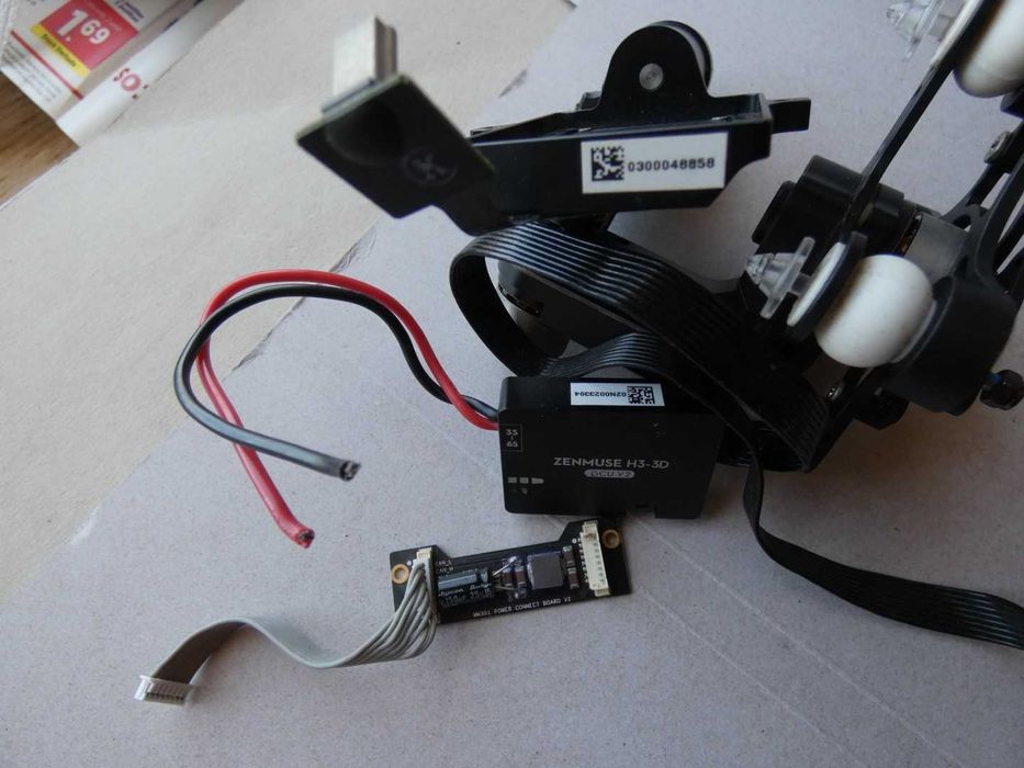 DJI Gimbal DJI Zenmuse H3 3D + GCU + interference board;64354232991489124