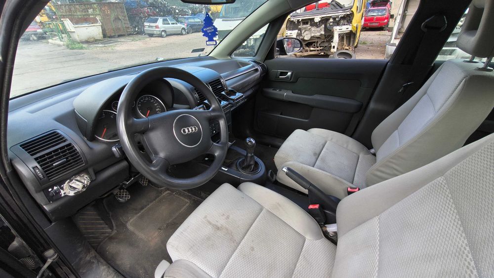 Audi A2 1.4 5F5F, Drzwi tylne lewe prawe, Części FV Transport/Dostawa