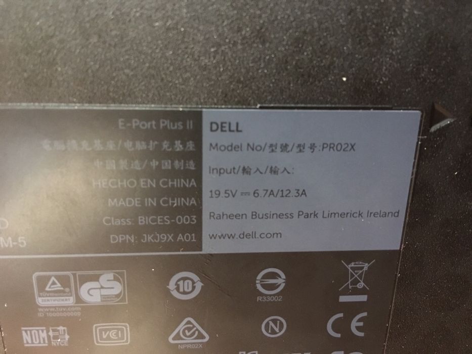 Док станция для ноутбука DELL e5450