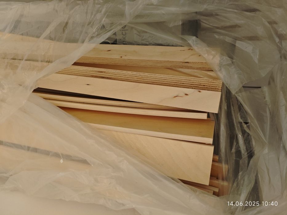 Szczeble do łóżka żebra drewniane pojedyncze