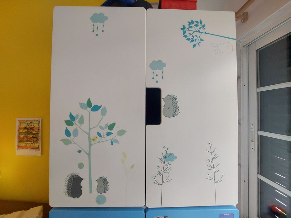 Roupeiro pequeno SMASTAD ikea de criança,  possivel fazer conjunto
