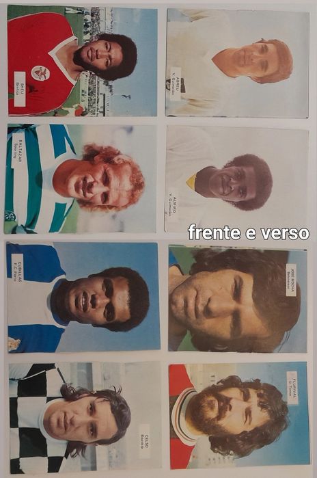 Craques de futebol antigos