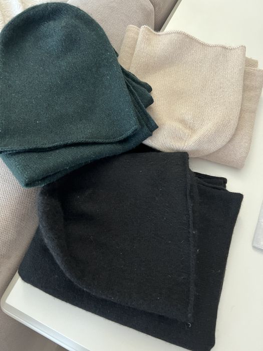 Кашеміровий набір cos,шапка і шарф