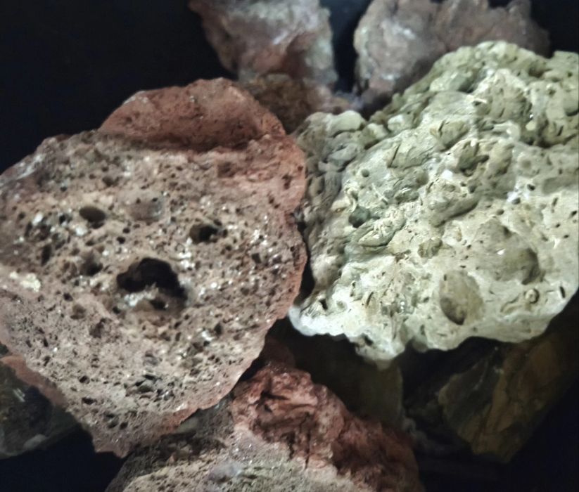 Pedras para aquário