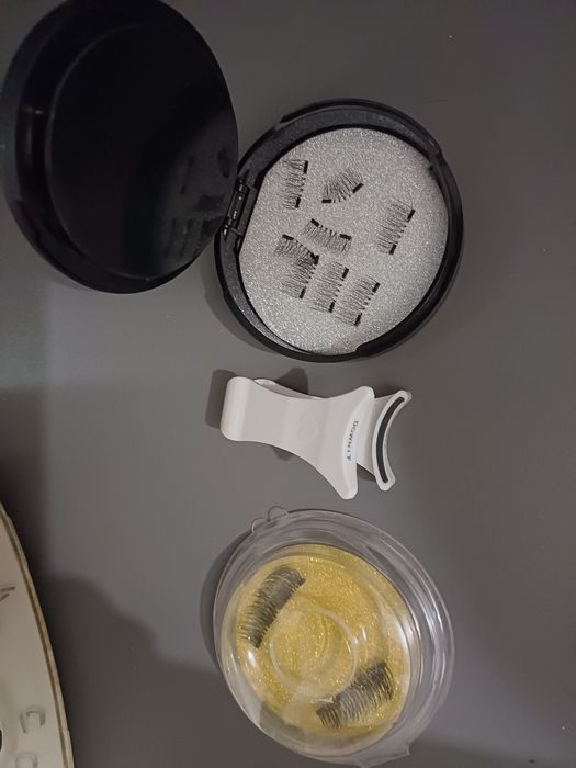 3 komplety rzęs na magnes + szpatułka