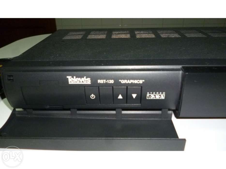 Consola para parabólica com 85 canais e Manual Instruções - Televés