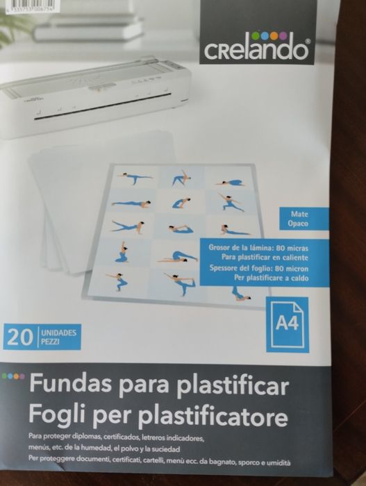 Plastificadora A5, A4, A3