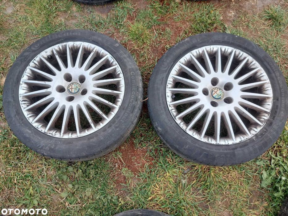 Koła, alufelgi 4 szt. Alfa 159 17 cali OE 5x110 7.5x17H2 ET 41