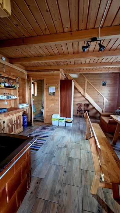 Drewniany domek do wynajęcia wolne terminy 16-22.08!!!