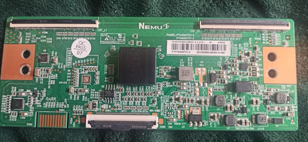 T-con Nemus panel PT430GT01-3 JVC LT-43VA3000
