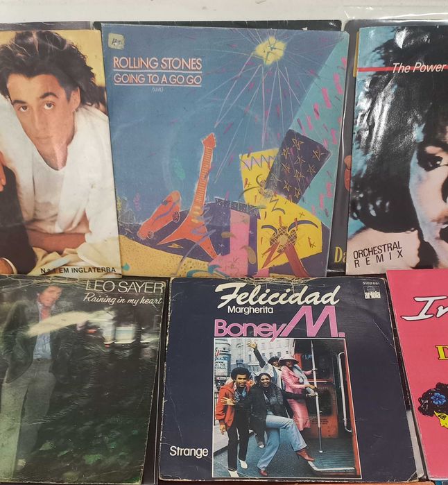 Lote 40 discos de vinil