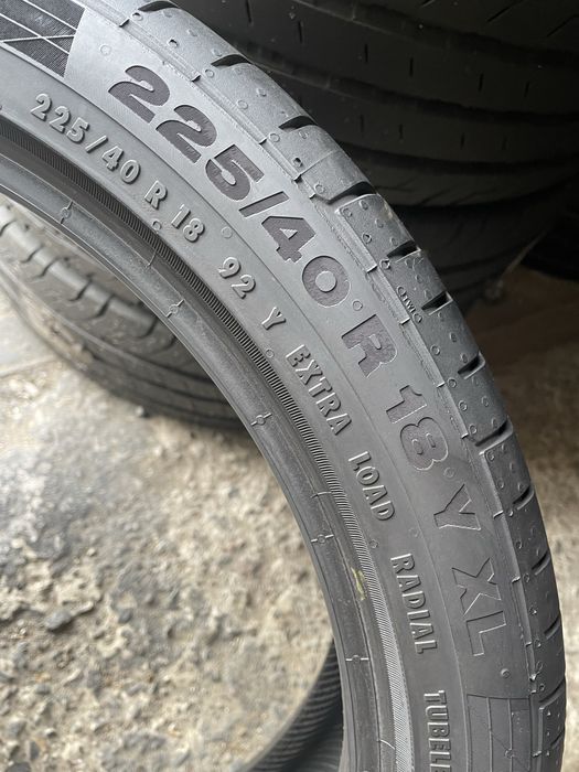 225/40 R18 Continental / 2шт./ 2025 рік./ близько до нових