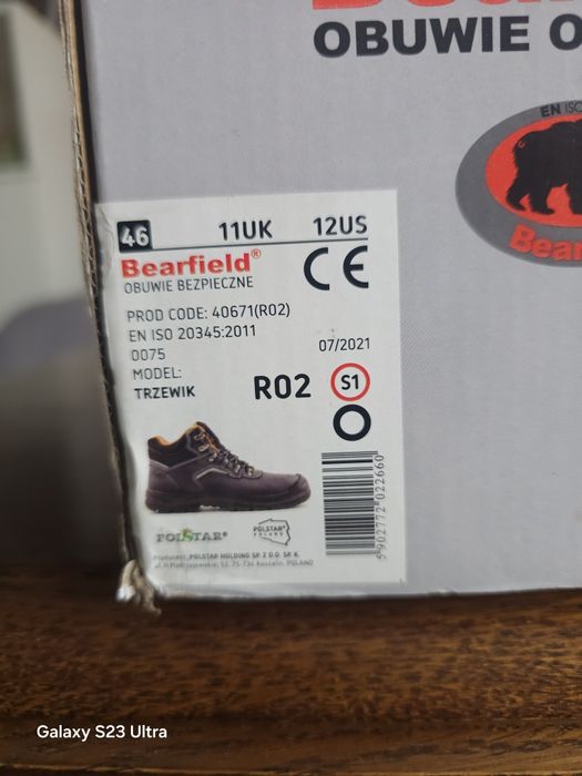 Buty robocze BEARFIELD ( rozmiar 46 )
