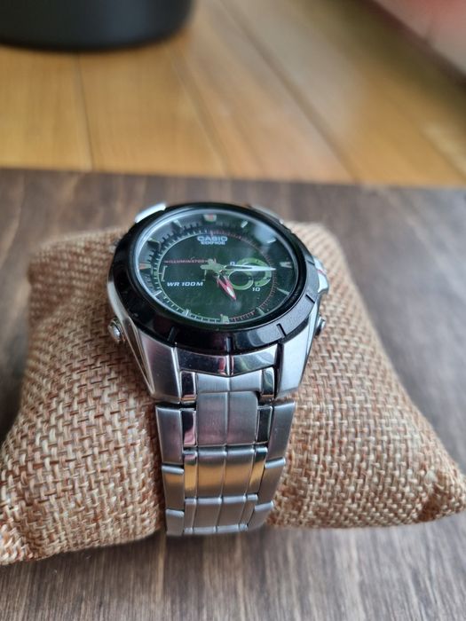 Casio Edifice EFA-119 zegarek analogowo-cyfrowy sprawny