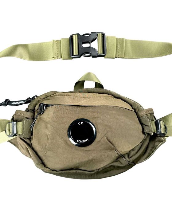 Сумка C.P. Company Nylon B. Crossbody Lens Pack Olive \ Black