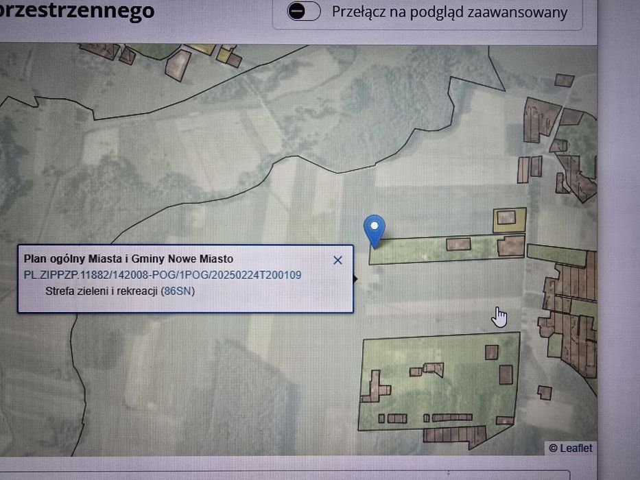 Nowe Miasto - budowlana - okolice zalewu!