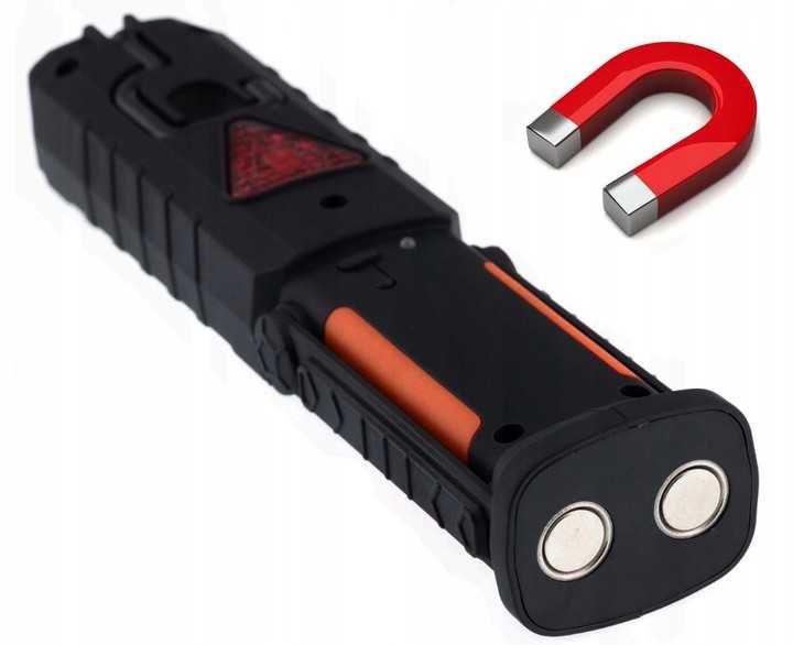 Latarka - Lampa - Lampka LED Li-on 2800mAh 3W Silver