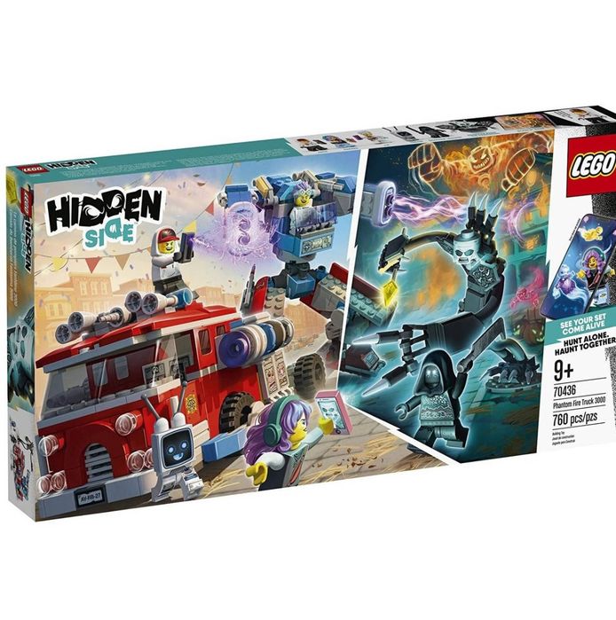 Конструктор Lego Hidden Side 70436 Фантомна пожежна машина 760 деталей