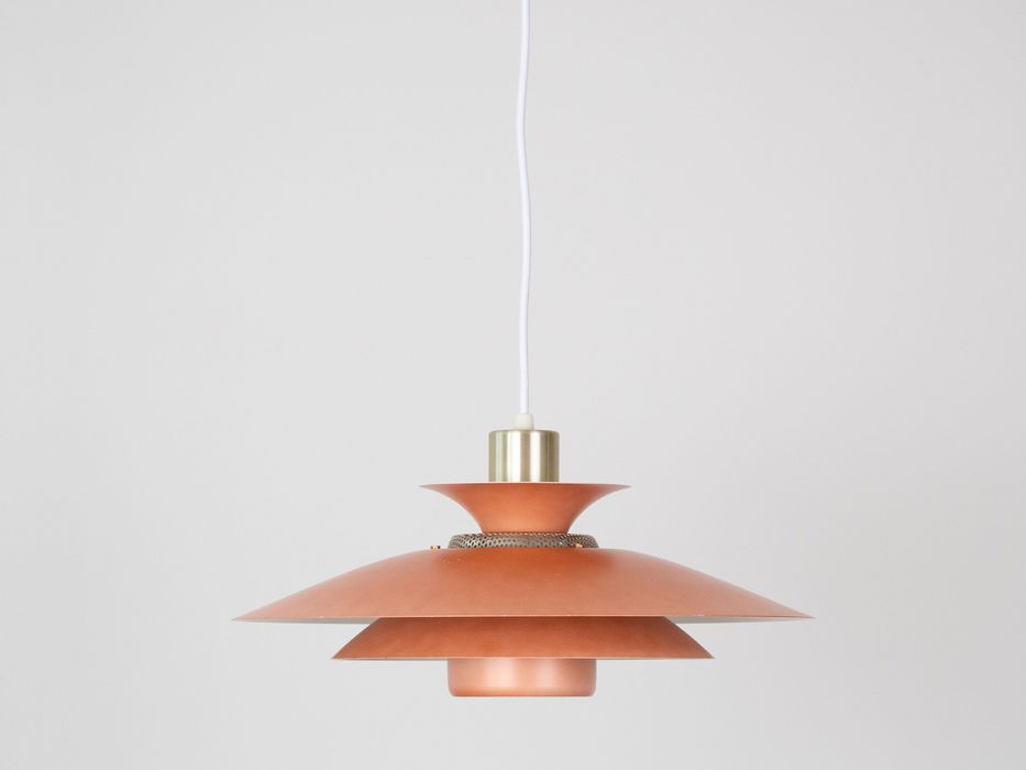 Duńska vintage lampa Capri, Jeka proj. Kurt Wiborg, lata 80-te
