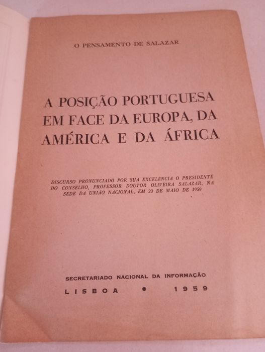 O Pensamento de Salazar