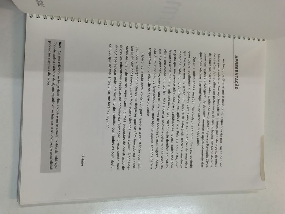 Formação Cívica: Guia de Orientação para o ensino básico