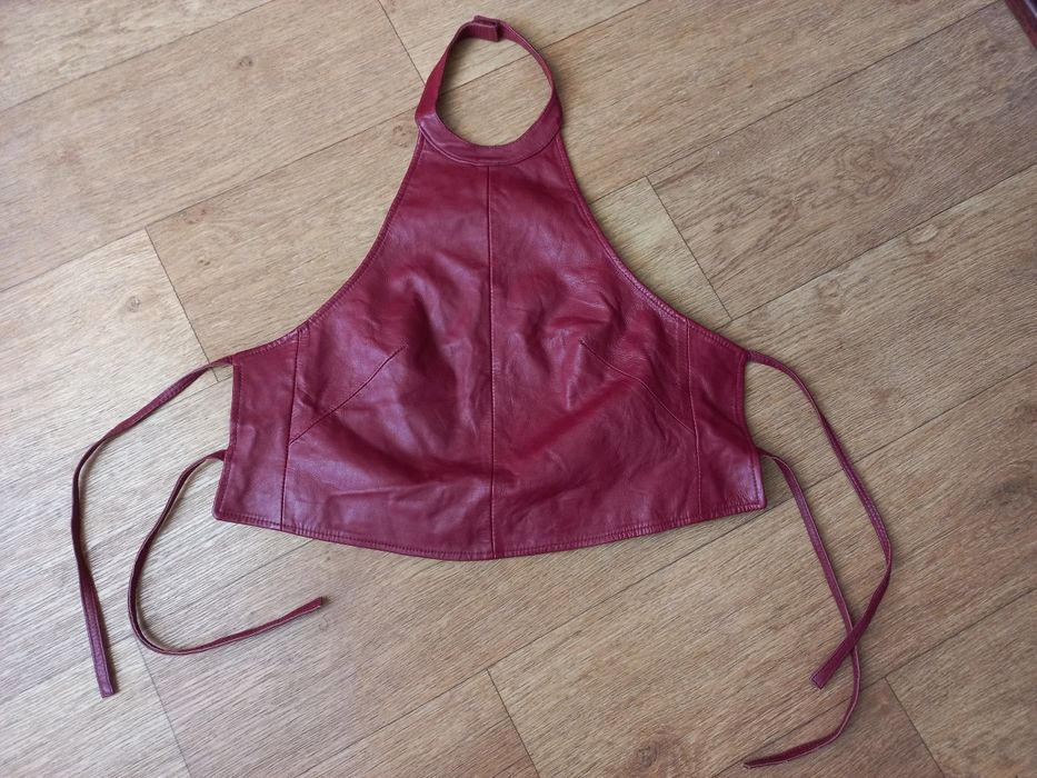 Fiorelli кожаный топ на завязках, С