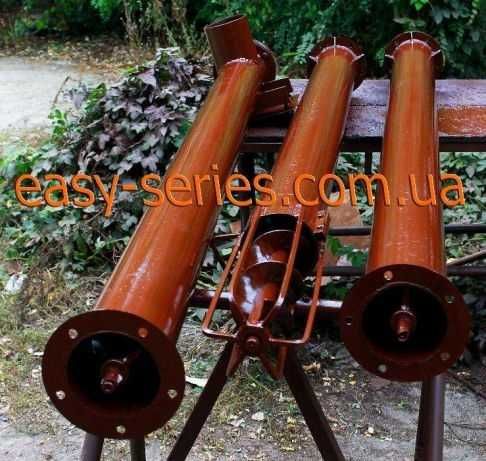 Шнек. Транспортер для зерна, семечки, сои. Шнековый погрузчик.