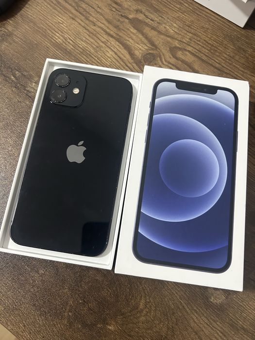 Apple iPhone 12 Black 64GB pełen komplet pudełko oryginalne